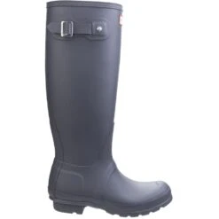 Hunter Womens Original Adjustable Tall Wellington Boots -BreezeSole Shoes Store hun021 dslate 02