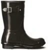 Hunter Womens Original Short Gloss Rubber Wellington Boots