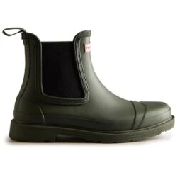 Hunter Womens Waterproof Commando Chelsea Welly Boots