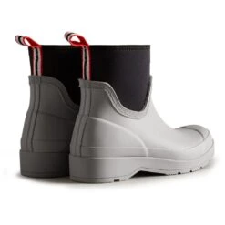 Hunter Womens Play Short Neoprene Waterproof Welly Boots -BreezeSole Shoes Store hun063 steall 02