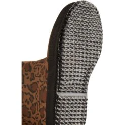 Hunter Womens Original Short Leopard Print Wellington Boots -BreezeSole Shoes Store hun073 leopar 03