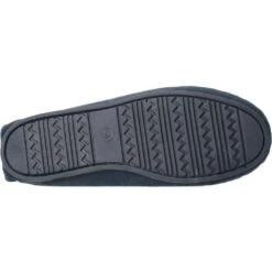 Hush Puppies Womens Allie Suede Faux Fur Lined Cozy Slippers -BreezeSole Shoes Store hus286 navy 04