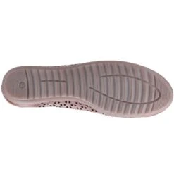 Hush Puppies Womens Leah Leah Ballerina Pump Shoes -BreezeSole Shoes Store hus327 tan 04