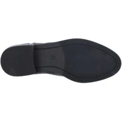 Hush Puppies Womens Natalie Leather Brogue Lace Up Shoes -BreezeSole Shoes Store hus336 black 04