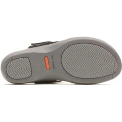 Hush Puppies Womens Dorri Heeled Leather Sandals -BreezeSole Shoes Store hus394 black 03