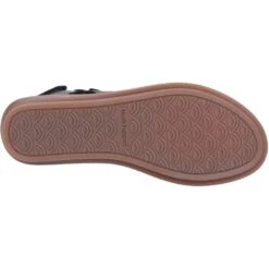 Hush Puppies Womens Norah Leather Sandals -BreezeSole Shoes Store hus419 zebra 03