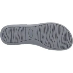 Hush Puppies Womens Sophia Elastic Cross Strap Sandals -BreezeSole Shoes Store hus425 grey 03