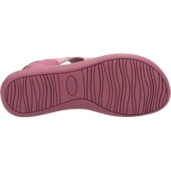 Hush Puppies Womens Sophia Elastic Cross Strap Sandals -BreezeSole Shoes Store hus425 red 03