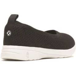 Hush Puppies Womens Good Shoes Slip On Ballet Shoes -BreezeSole Shoes Store hus435 black 04