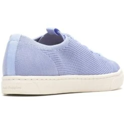 Hush Puppies Womens Good Lightweight Lace Up Plimsolls -BreezeSole Shoes Store hus563 blue 03