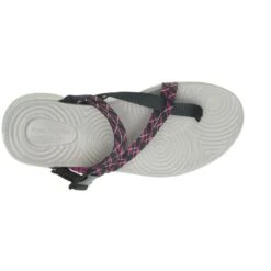 Hush Puppies Womens Good Toepost Lightweight Summer Sandals -BreezeSole Shoes Store hus575 black 05