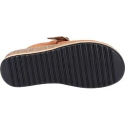 Hush Puppies Womens Sorcha Mule Nubuck Suede Slip On Sliders -BreezeSole Shoes Store hus612 tannub 04 1