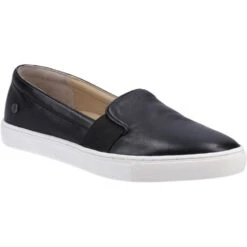 Hush Puppies Womens Tillie Slip On Leather Casual Shoes