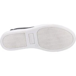 Hush Puppies Womens Tillie Slip On Leather Casual Shoes -BreezeSole Shoes Store hus632 black 04