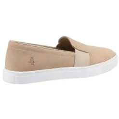 Hush Puppies Womens Tillie Slip On Leather Casual Shoes -BreezeSole Shoes Store hus632 tannub 03