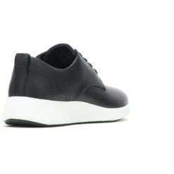 Hunter Womens Modern Memory Foam Work Lace Up Shoes -BreezeSole Shoes Store hus635 black 05