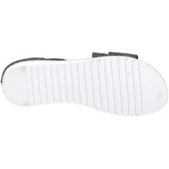 Hush Puppies Womens Gemma Espadrille Wedge Summer Sandals -BreezeSole Shoes Store hus688 black 04