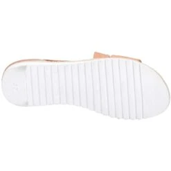 Hush Puppies Womens Gemma Espadrille Wedge Summer Sandals -BreezeSole Shoes Store hus688 tan 04