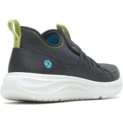 Hush Puppies Womens Elevate Step In Cushioned Trainer Boots -BreezeSole Shoes Store hus714 black 03