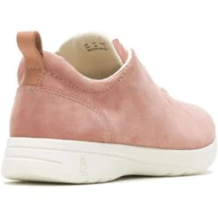 Hush Puppies Womens Good Lace Up Lightweight Leather Shoes -BreezeSole Shoes Store hus715 blush 03 1