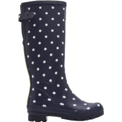Joules Womens Welly Print Tall Length Wellington Boots -BreezeSole Shoes Store jou1255 fnavspt 02