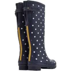 Joules Womens Welly Print Tall Length Wellington Boots -BreezeSole Shoes Store jou1255 fnavspt 03