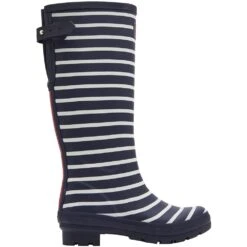 Joules Womens Welly Print Tall Length Wellington Boots -BreezeSole Shoes Store jou1255 fnavstp 02