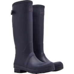 Joules Womens Field Welly Tall Waterproof Wellington Boots -BreezeSole Shoes Store jou1256 frnavy 01