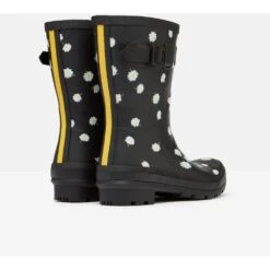 Joules Womens Molly Mid Height Chelsea Wellington Boots -BreezeSole Shoes Store jou1663 blkdsy 03