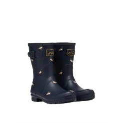 Joules Womens Molly Welly Mid Height Rubber Wellington Boots -BreezeSole Shoes Store jou1839 nvyduc 02 1