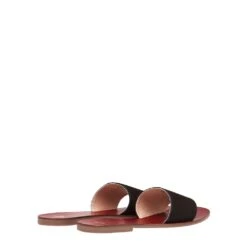 Joules Womens Dayton Slip On Leather Slider Sandals -BreezeSole Shoes Store jou1918 black 03