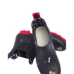 Joules Womens Wellibob Short Height Rubber Wellington Boots -BreezeSole Shoes Store jou1952 dgshw 05