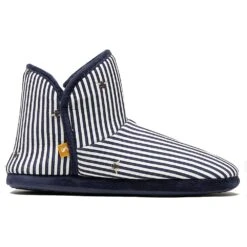 Joules Womens Cabin Warm Faux Fur Lined Comfortable Slippers