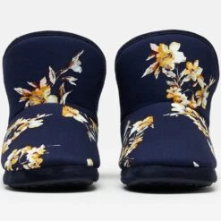 Joules Womens Cabin Warm Faux Fur Lined Comfortable Slippers -BreezeSole Shoes Store jou2035 nvyflr 04