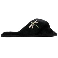 Joules Womens Honey Faux Fur Cosy Slider Slippers