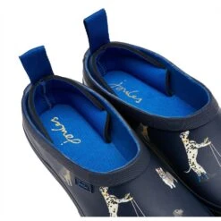 Joules Womens Pop On Slip On Clog Wellington Boots -BreezeSole Shoes Store jou2126 navdog 06