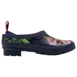 Joules Womens Pop On Slip On Clog Wellington Boots -BreezeSole Shoes Store jou2126 navflo 01