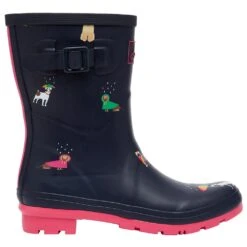 Joules Womens Molly Welly Waterproof Wellington Boots -BreezeSole Shoes Store jou2256 navrnbwdog 01