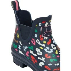 Joules Womens Wellibob Waterproof Wellington Boots -BreezeSole Shoes Store jou2257 navbeeleop 04