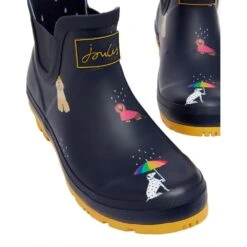 Joules Womens Wellibob Waterproof Wellington Boots -BreezeSole Shoes Store jou2257 navrnbwdog 05