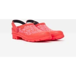 Joules Womens Welly Clog Waterproof Wellington Boots -BreezeSole Shoes Store jou2259 redbeeleop 03 2