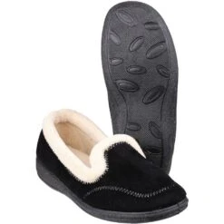 Mirak Womens/Ladies Maier Micro Fleece Memory Foam Textile Slippers