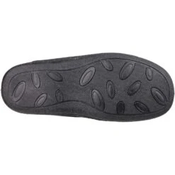 Mirak Womens/Ladies Maier Micro Fleece Memory Foam Textile Slippers -BreezeSole Shoes Store mir375 black 06