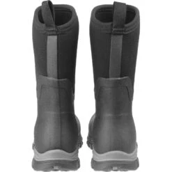 Muck Boots Womens/Ladies Arctic Sport Mid Fleece Wellington Boots -BreezeSole Shoes Store muc015 black 06