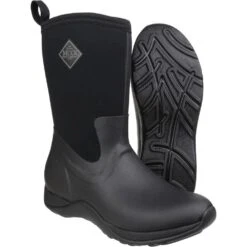 Muck Boots Womens Arctic Weekend Pull On Warm Fleece Wellington Boots