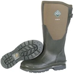 Muck Boots Womens Chore Adjustable Slip On Tall Wellingtons