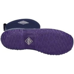 Muck Boots Womens Muckster II Slip On Short Wellington Boots -BreezeSole Shoes Store muc074 blue 05