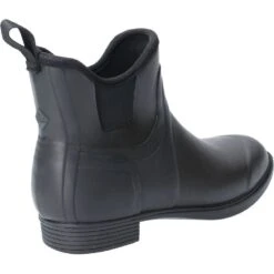 Muck Boots Womens Derby Pull On Chelsea Wellington Boots -BreezeSole Shoes Store muc078 black 03