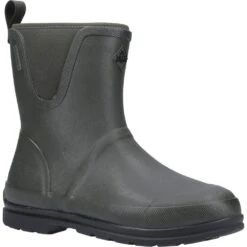 Muck Boots Mens & Womens Originals Pull On Mid Wellingtons -BreezeSole Shoes Store muc083 moss 01