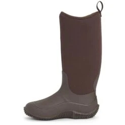 Muck Boots Womens Hale Fleece Waterproof Wellingtons Boots -BreezeSole Shoes Store muc109 brown 06 1